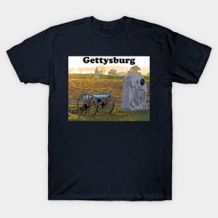 Gettysburg Battlefield Peach Orchard Area T-Shirt